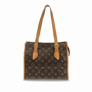 Brown LV Monogram Popincourt Haut Shoulder Bag