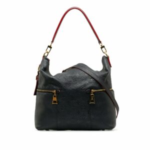 Blue LV Monogram Empreinte Melie Satchel