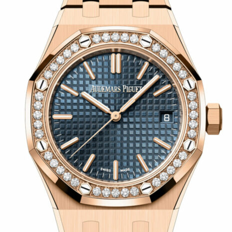Audemars Piguet Royal Oak Blue Dial Rose Gold 15551OR.ZZ.13560OR.02