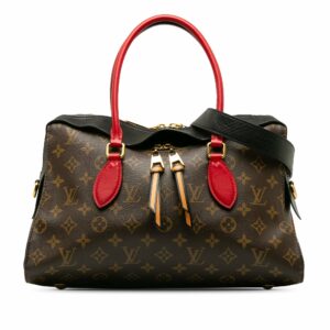 Brown LV Monogram Tuileries Satchel