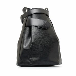 LV Sac D'epaule Black Epi
