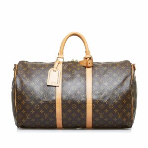 LV Keepall 50 Bandoulière Monogram Canvas