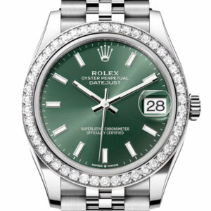 Datejust 31 Green Dial Jubilee Ladies Watch 278384RBR 278384RBR-0022