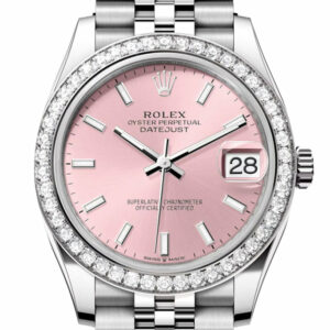 Datejust 31 Pink Dial Jubilee Ladies Watch 278384RBR 278384RBR-0018