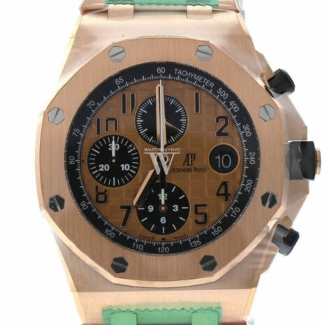 Audemars Piguet Royal Oak Offshore Chronograph Pink Gold Dial 18Kt Mens Watch 26470Or.oo.1000Or.01