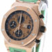 Audemars Piguet Royal Oak Offshore Chronograph Pink Gold Dial 18Kt Mens Watch 26470Or.oo.1000Or.01