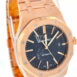 Audemars Piguet Royal Oak Selfwinding Automatic Blue Dial 18Kt Pink Gold Mens Watch