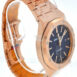 Audemars Piguet Royal Oak Selfwinding Automatic Blue Dial 18Kt Pink Gold Mens Watch