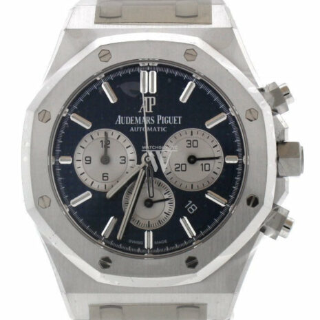 Audemars Piguet Royal Oak Chronograph 41Mm Blue Dial Stainless Steel Watch 26331St.oo.1220St.01