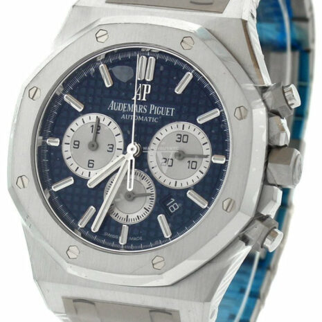 Audemars Piguet Royal Oak Chronograph 41Mm Blue Dial Stainless Steel Watch 26331St.oo.1220St.01
