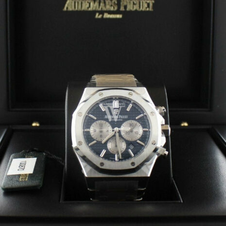 WatchGuyNYC_AN014_Audemars_Piguet_Royal_Oak_Chronograph_41mm_Blue_Dial_Stainless_Steel_Watch_26331STO.1220ST01_9_ee7b5a04-0869-431b-abb9-3a870218af01