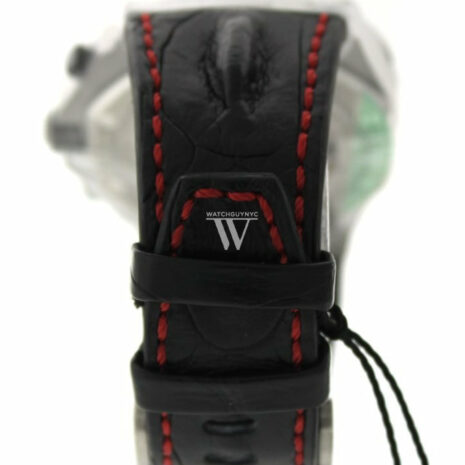 Audemars Piguet Royal Oak Offshore Vampire Black Dial Alligator Leather Mens Watch