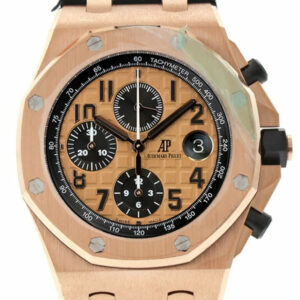 Audemars Piguet Royal Oak Offshore Champagne Dial Rose Gold 26470Or.oo.a002Cr.01 Watch