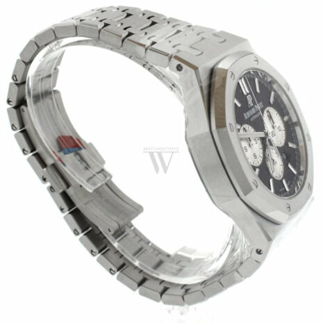 Audemars Piguet Royal Oak 41Mm Black Dial Stainless Steel Bracelet Mens Watch 26331St.oo.1220St.02