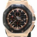 Audemars Piguet Royal Oak Offshore Black Mega Tapisserie Chronograph Dial Mens Watch