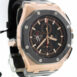 Audemars Piguet Royal Oak Offshore Black Mega Tapisserie Chronograph Dial Mens Watch