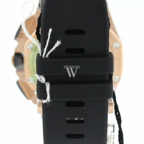 Audemars Piguet Royal Oak Offshore Black Mega Tapisserie Chronograph Dial Mens Watch