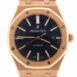 Audemars Piguet Royal Oak Selfwinding Automatic Blue Dial 18Kt Pink Gold Mens Watch