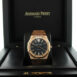 Audemars Piguet Royal Oak Selfwinding Automatic Blue Dial 18Kt Pink Gold Mens Watch