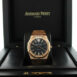Audemars Piguet Royal Oak Selfwinding Automatic Blue Dial 18Kt Pink Gold Mens Watch