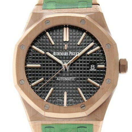 Audemars Piguet Royal Oak 41Mm Black Dial Pink Gold Watche 15400Or.oo.1220Or.01 Watch