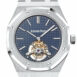 Audemars Piguet Royal Oak 41Mm Extra Thin Tourbillon Blue Dial Stainless Steel Mens Watch