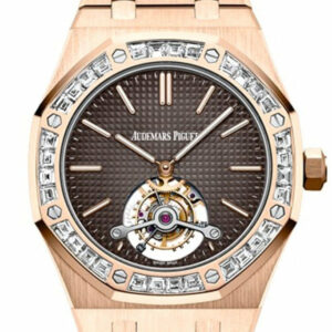 Audemars Piguet Royal Oak 41Mm Brown Dial Pink 18K Pink Gold Mens Watch 26516Or.zz.1220Or.01