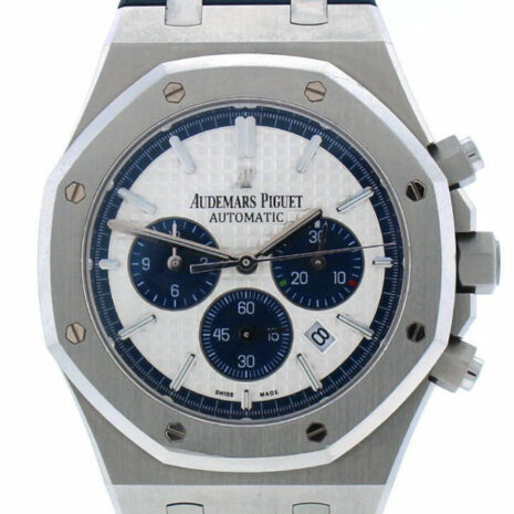 Audemars Piguet Limited Edition Royal Oak Silver Dial Rubber Chronograph Mens Watch
