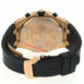 Audemars Piguet Royal Oak Offshore Black Dial 18Kt Rose Gold Rubber Chronograph Mens Watch