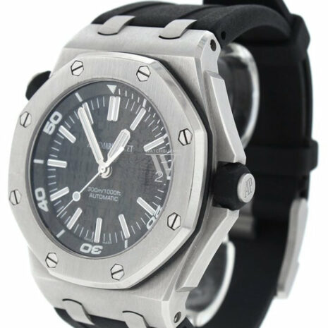 Audemars Piguet Royal Oak Offshore Diver Black Dial Automatic Mens Watch 15703St.oo.a002Ca.01