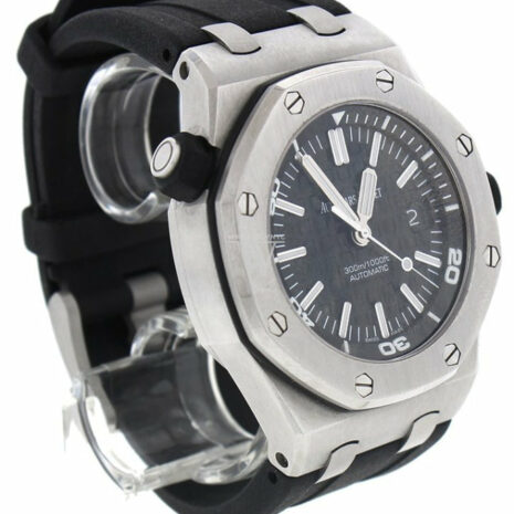 Audemars Piguet Royal Oak Offshore Diver Black Dial Automatic Mens Watch 15703St.oo.a002Ca.01