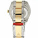 Datejust 41 Mother Of Pearl Diamond Dial Fluted Bezel 18K Yellow Gold Mens Watch 126333