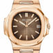 Patek Philippe Nautilus Brown Dial 18K Rose Gold Automatic Mens Watch 5711/1R-001