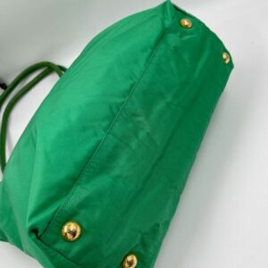 Prada Nylon Green Tote