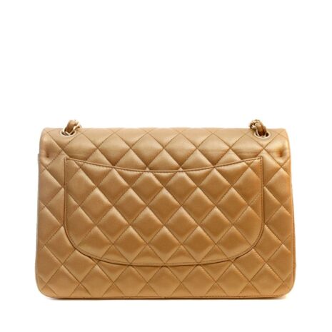 12381ChanelMetallicBronzeJumboClassicwBGH_9_750_5