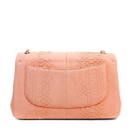 12402ChanelpinkPythonJumboClassicwSH_17_900_5