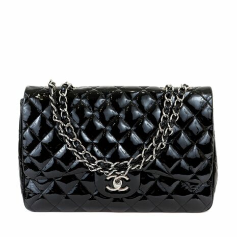12986ChanelBlackPatentLeatherwSH_9_250_3