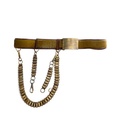 13138ChanelRareGreenPonyHairLeatherBeltChainsRunway_6_995_2