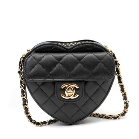 13151Chanel2022BlackLambskinHeartMiniBagwGH_15_900_2