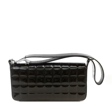 13271ChanelBlackPatentChocolateBarQuiltedShoulderBagCC_2_500_4