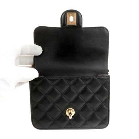 13482ChanelBlackLambskinWOCwGH_4_750_7