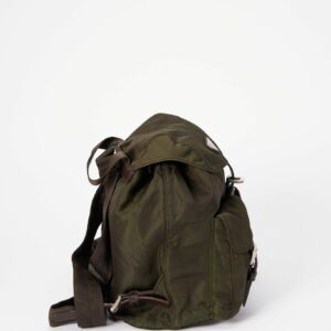 Prada Khaki Nylon Backpack