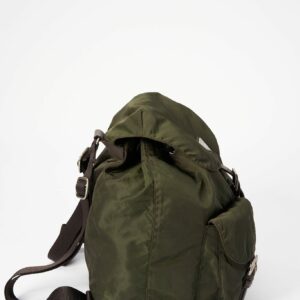 Prada Green Nylon Backpack