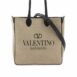 Reversible Wool Tote with Embroidered Logo and Iconographe Motif 0