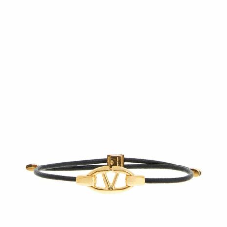 Leather Vlogo Bracelet The Bold Edition 0