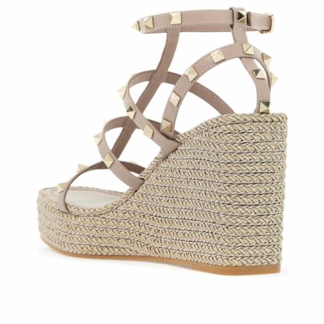 Rockstud Wedge Sandals 2