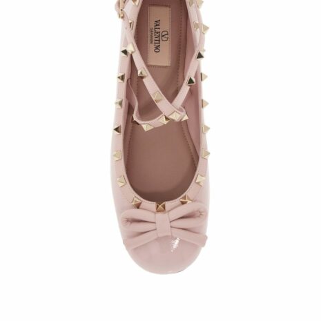 Patent Leather Rockstud Ballerinas 1