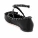 Silk Rockstud Ballet Flats 2