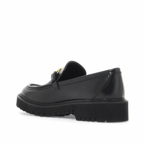 Glossy Leather Vlogo Signature Loafers 2