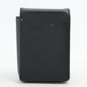 Chanel Coco Mark Caviarskin Cigarette Case Black